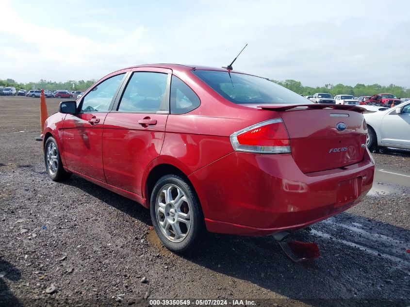 2009 Ford Focus Ses VIN: 1FAHP36N89W115061 Lot: 39350549