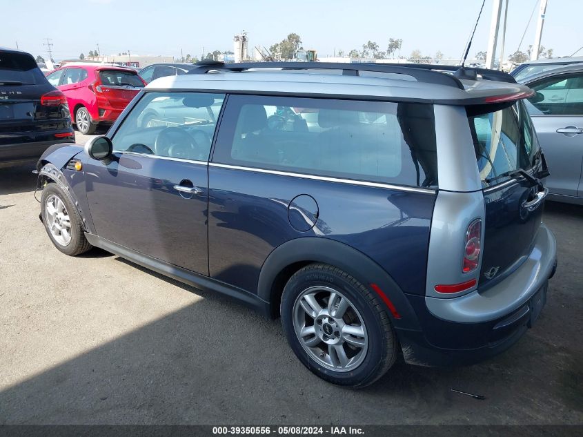 2012 Mini Cooper Clubman VIN: WMWZF3C59CT189018 Lot: 39350556