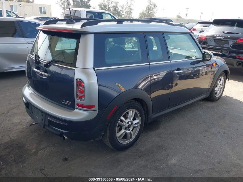 2012 Mini Cooper Clubman VIN: WMWZF3C59CT189018 Lot: 39350556