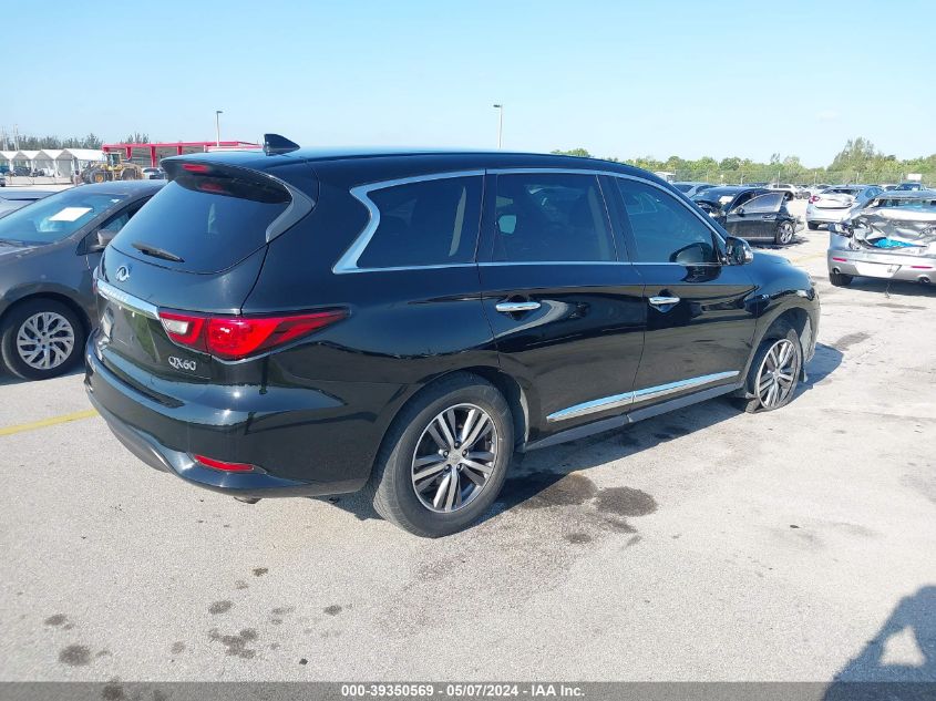 2020 Infiniti Qx60 Pure VIN: 5N1DL0MN9LC521201 Lot: 39350569