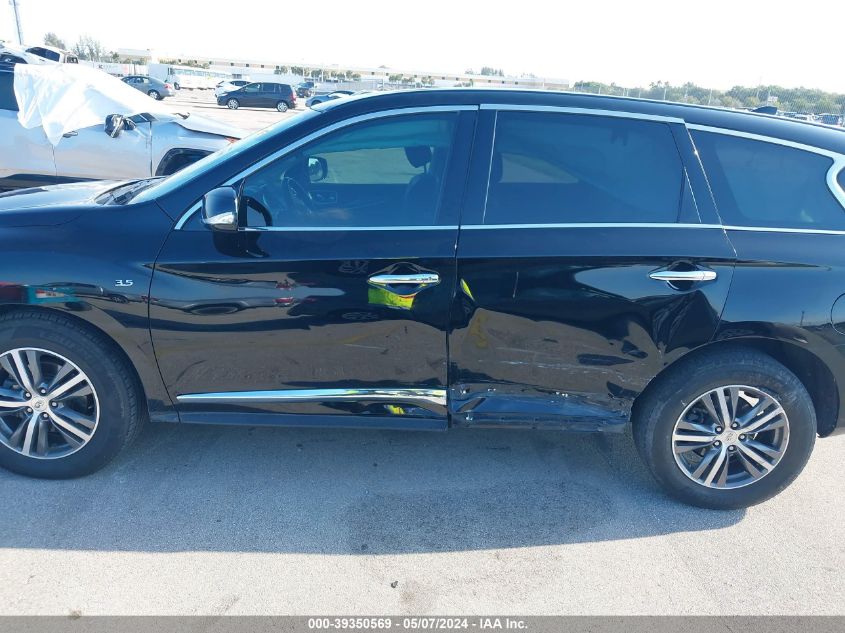 2020 Infiniti Qx60 Pure VIN: 5N1DL0MN9LC521201 Lot: 39350569