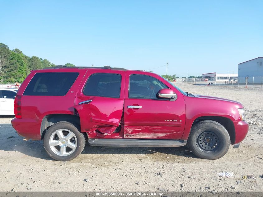 2007 Chevrolet Tahoe Lt VIN: 1GNFC13037R178517 Lot: 39350598