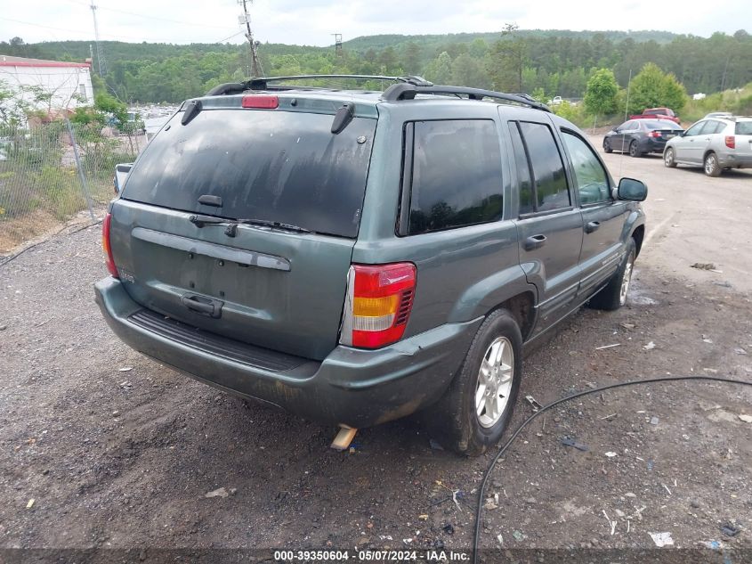 2004 Jeep Grand Cherokee Laredo VIN: 1J4GX48S74C267898 Lot: 39350604