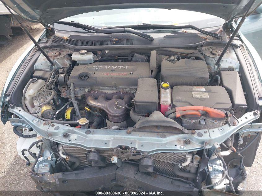 2010 Toyota Camry Hybrid VIN: 4T1BB3EK2AU118555 Lot: 39350630