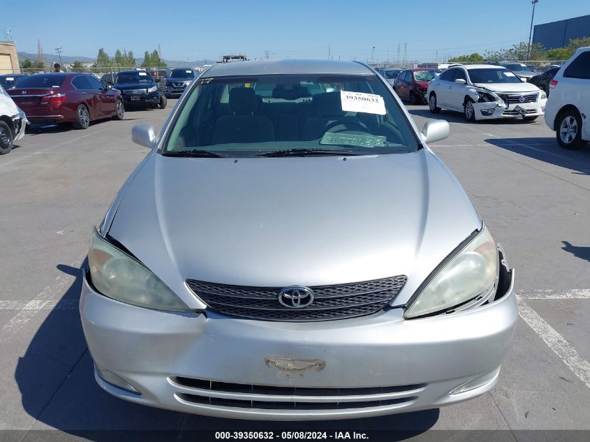 2004 Toyota Camry Le/Se/Xle VIN: 4T1BE30K54U863139 Lot: 39350632