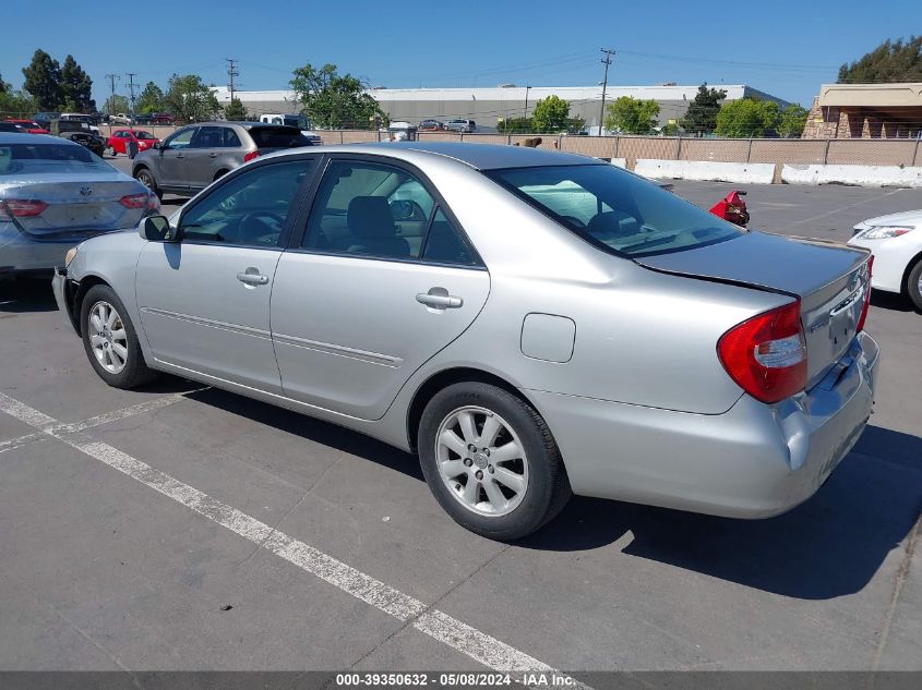 2004 Toyota Camry Le/Se/Xle VIN: 4T1BE30K54U863139 Lot: 39350632