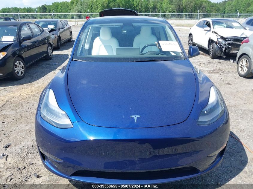 2023 TESLA MODEL Y AWD/LONG RANGE DUAL MOTOR ALL-WHEEL DRIVE - 7SAYGDEEXPA185275