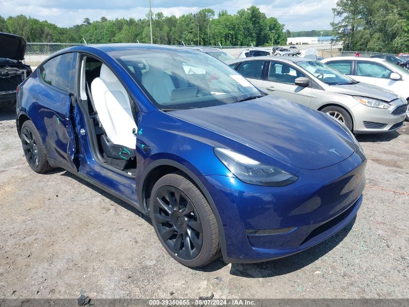 2023 TESLA MODEL Y AWD/LONG RANGE DUAL MOTOR ALL-WHEEL DRIVE - 7SAYGDEEXPA185275