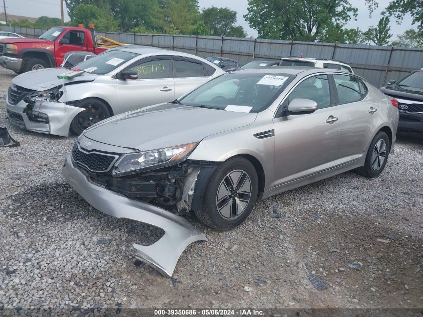 2011 Kia Optima Hybrid Ex VIN: KNAGM4AD6B5008201 Lot: 39350686