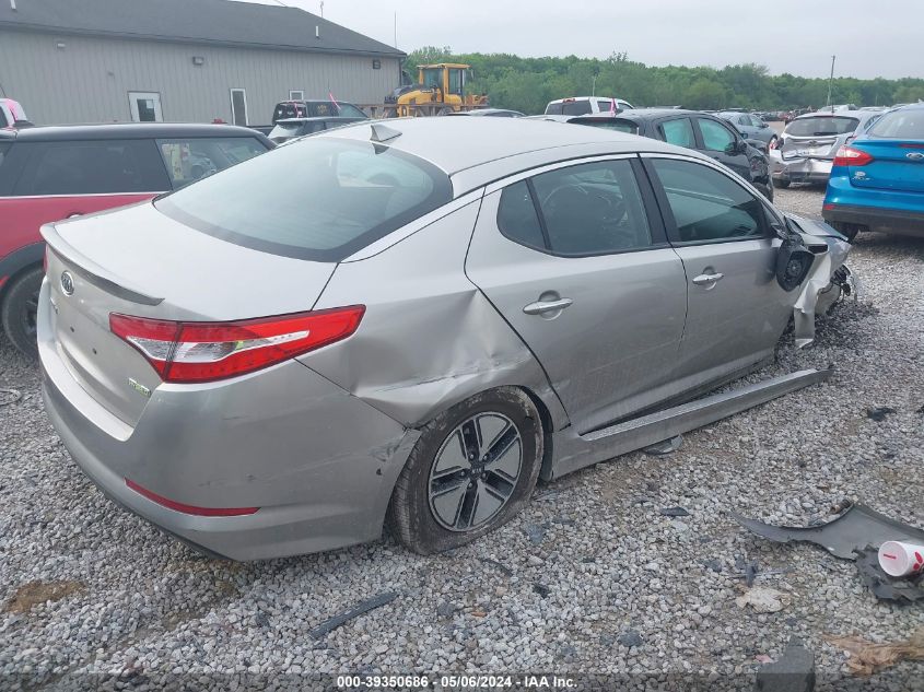 2011 Kia Optima Hybrid Ex VIN: KNAGM4AD6B5008201 Lot: 39350686