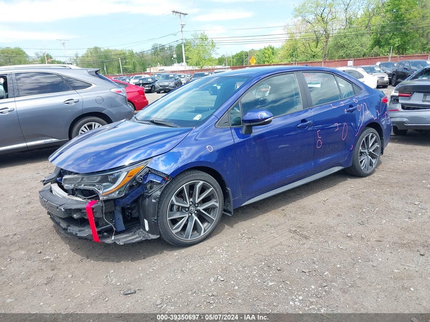 VIN 5YFS4RCE5LP051934 2020 TOYOTA COROLLA SE