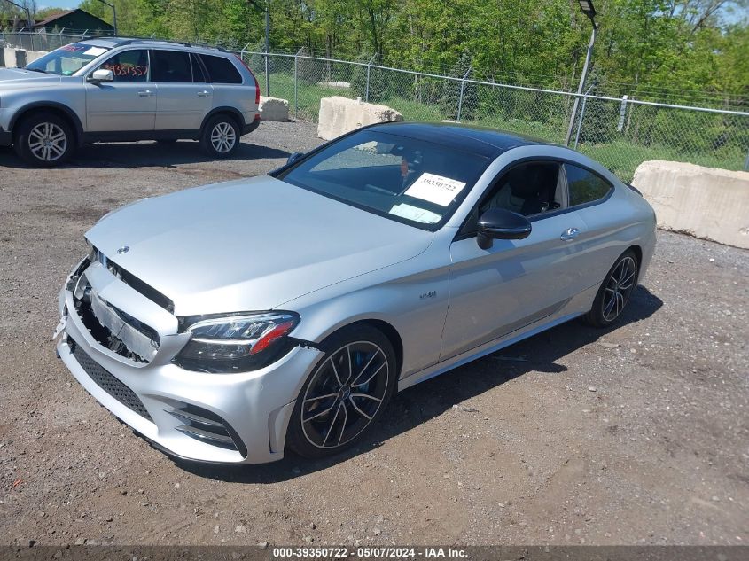 2019 Mercedes-Benz Amg C 43 4Matic VIN: WDDWJ6EB6KF838124 Lot: 39350722