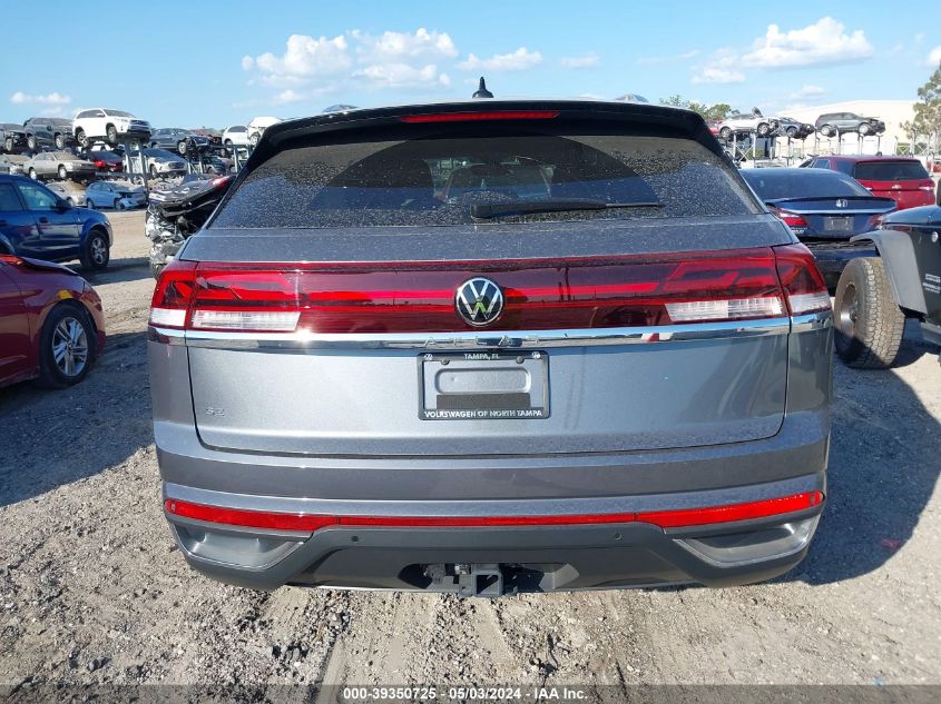 2024 Volkswagen Atlas Cross Sport 2.0T Se W/Technology VIN: 1V2WE2CA0RC203704 Lot: 39350725