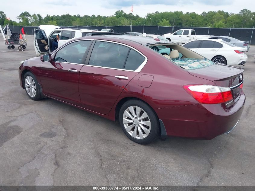 2014 Honda Accord Ex-L VIN: 1HGCR2F89EA242929 Lot: 39350774