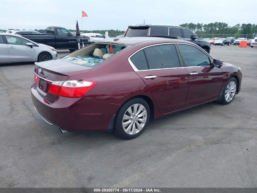 2014 Honda Accord Ex-L VIN: 1HGCR2F89EA242929 Lot: 39350774