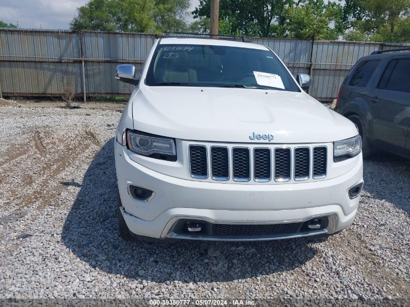 2014 Jeep Grand Cherokee Overland VIN: 1C4RJFCG4EC528582 Lot: 39350777