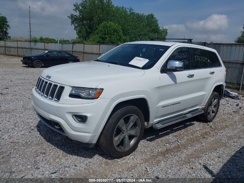 2014 Jeep Grand Cherokee Overland VIN: 1C4RJFCG4EC528582 Lot: 39350777