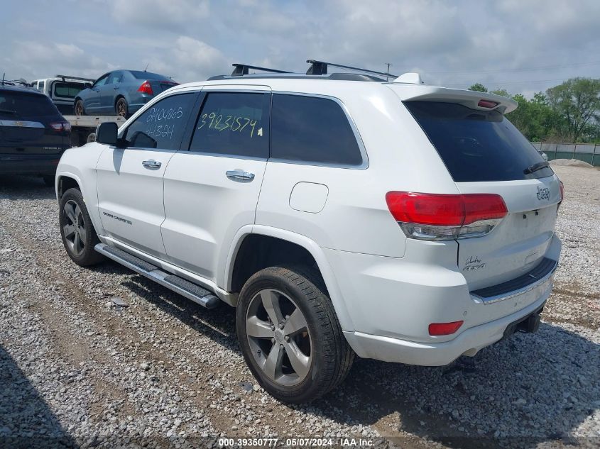 2014 Jeep Grand Cherokee Overland VIN: 1C4RJFCG4EC528582 Lot: 39350777