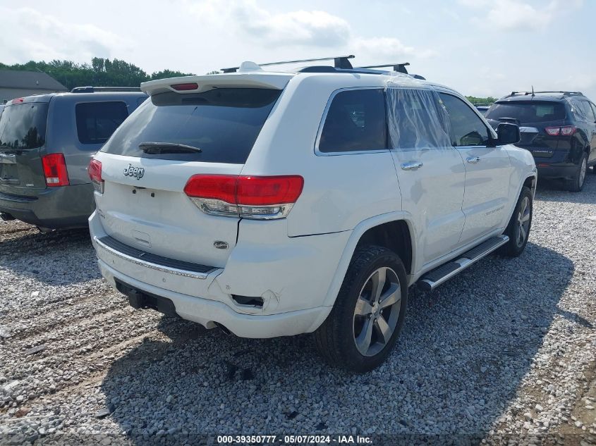 2014 Jeep Grand Cherokee Overland VIN: 1C4RJFCG4EC528582 Lot: 39350777