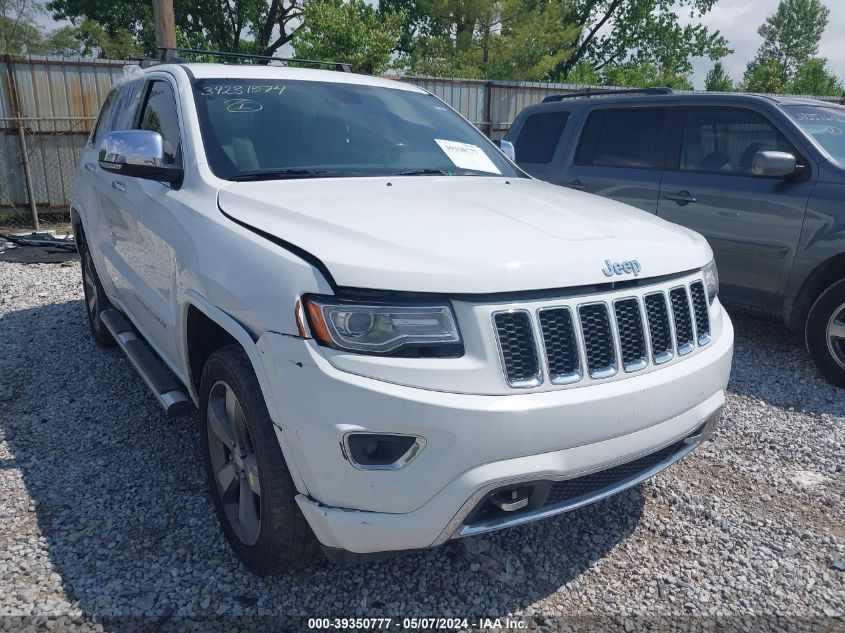 2014 Jeep Grand Cherokee Overland VIN: 1C4RJFCG4EC528582 Lot: 39350777