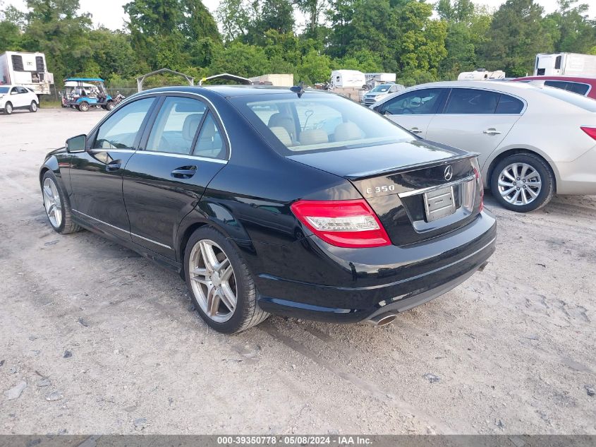 2010 Mercedes-Benz C 350 Sport VIN: WDDGF5GB2AR111010 Lot: 39350778