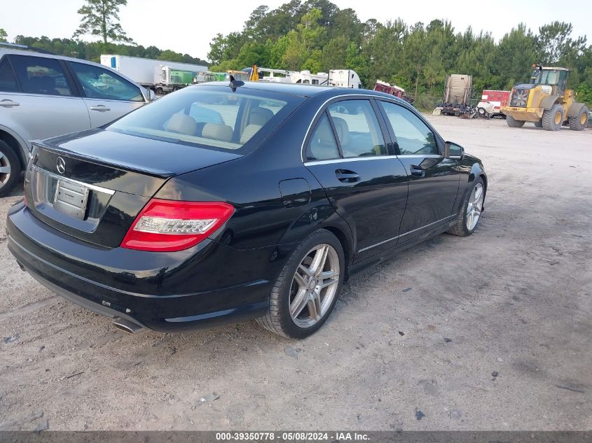 2010 Mercedes-Benz C 350 Sport VIN: WDDGF5GB2AR111010 Lot: 39350778