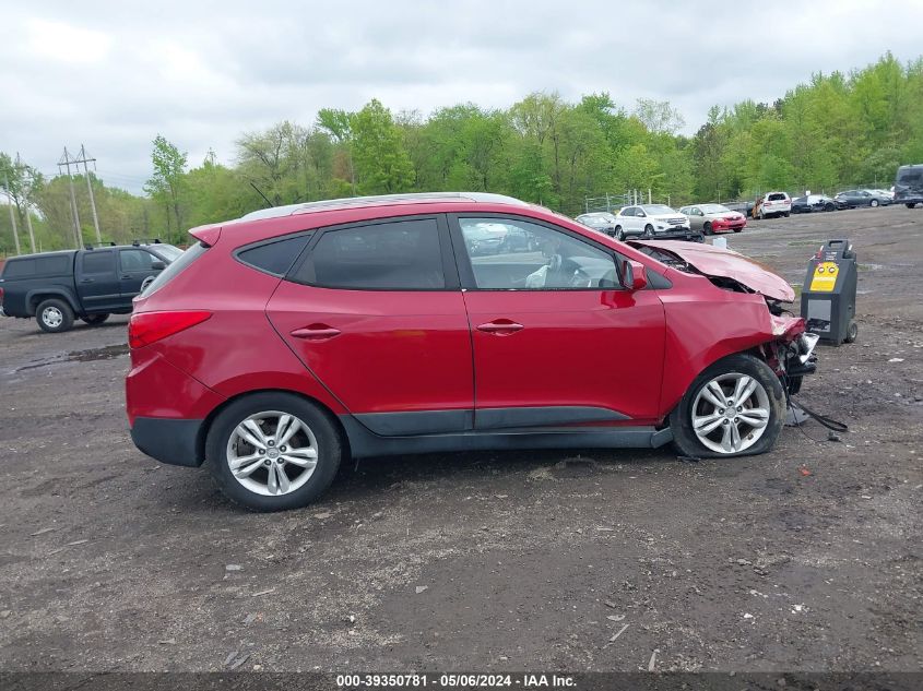 2010 Hyundai Tucson Gls VIN: KM8JU3ACXAU018904 Lot: 39350781