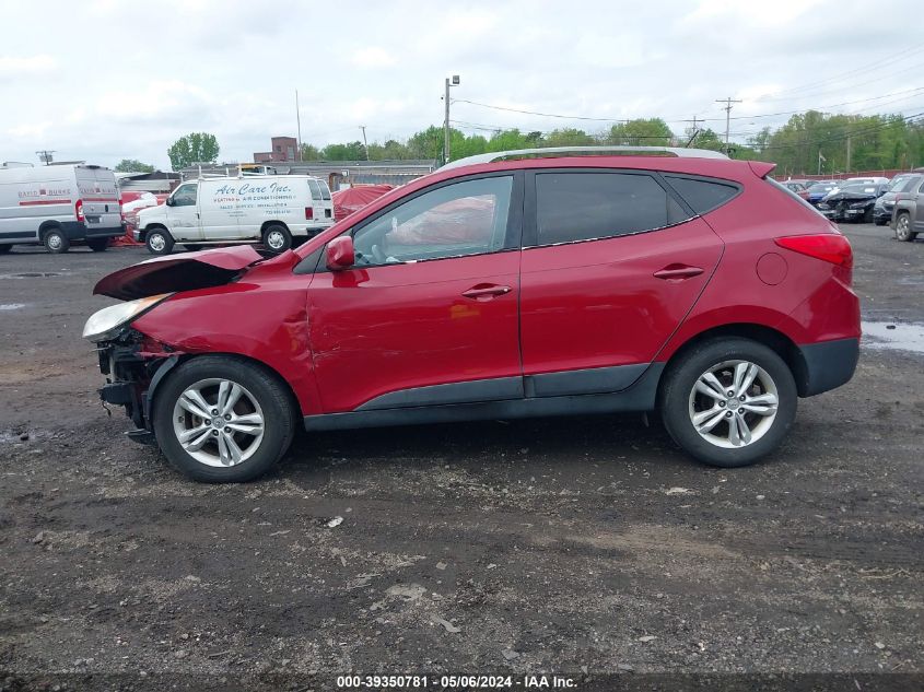 2010 Hyundai Tucson Gls VIN: KM8JU3ACXAU018904 Lot: 39350781