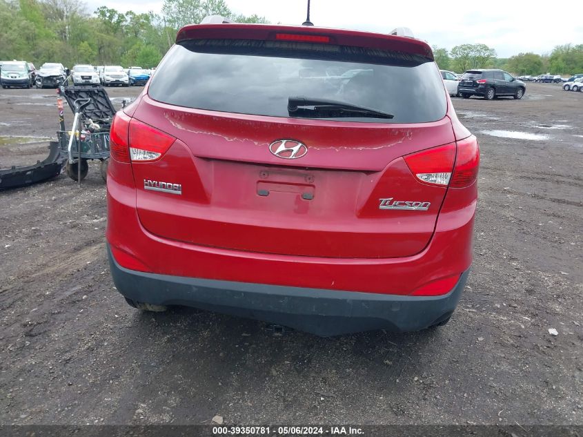 2010 Hyundai Tucson Gls VIN: KM8JU3ACXAU018904 Lot: 39350781