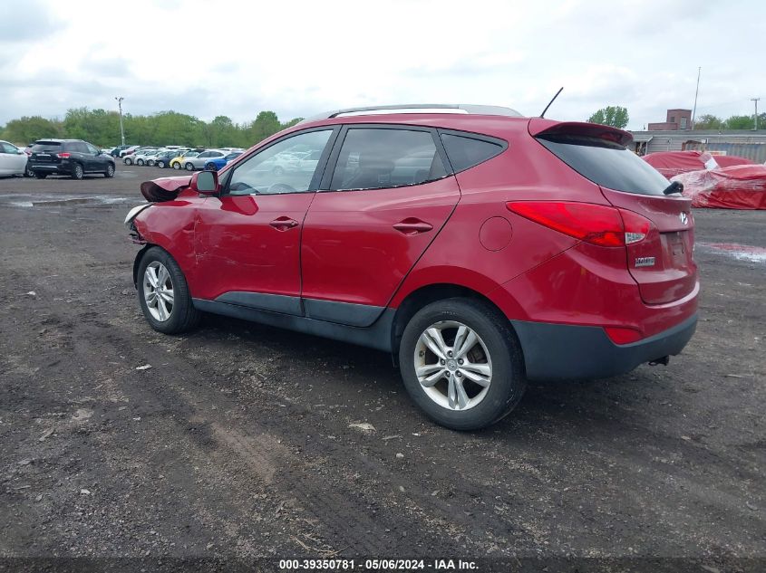2010 Hyundai Tucson Gls VIN: KM8JU3ACXAU018904 Lot: 39350781