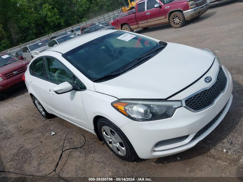 2015 Kia Forte Lx VIN: KNAFX4A69F5330082 Lot: 39350786