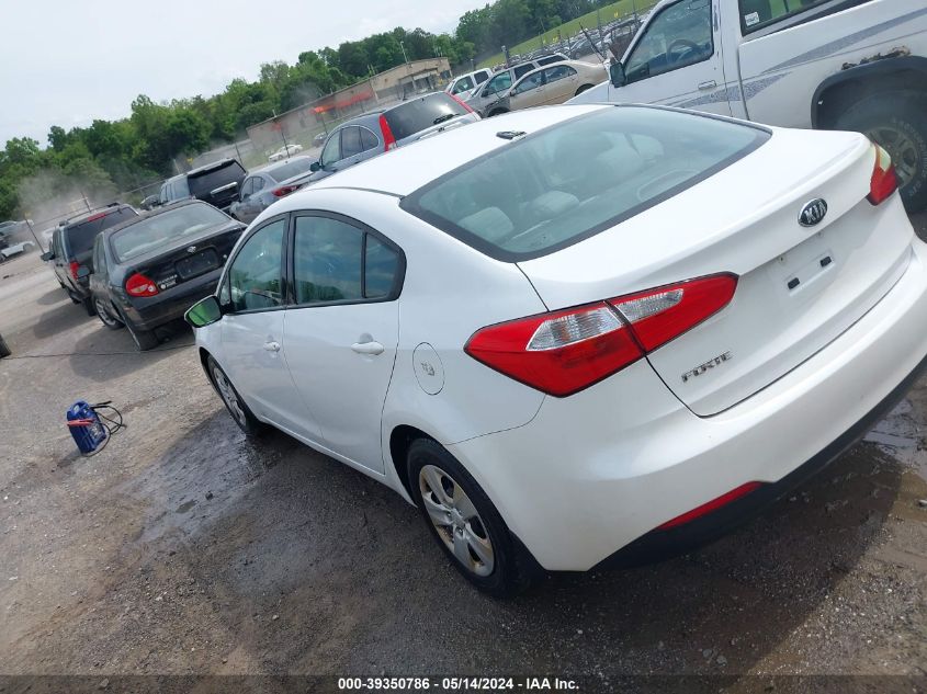 2015 Kia Forte Lx VIN: KNAFX4A69F5330082 Lot: 39350786