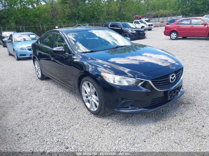 2016 Mazda Mazda6 I Touring VIN: JM1GJ1V53G1416148 Lot: 39350793