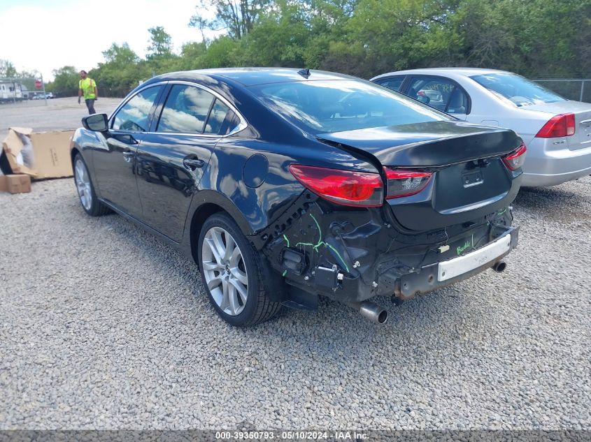 2016 Mazda Mazda6 I Touring VIN: JM1GJ1V53G1416148 Lot: 39350793