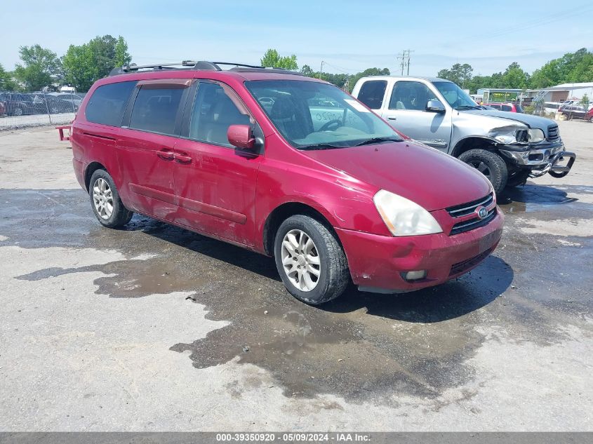 2007 Kia Sedona Ex VIN: KNDMB233376121531 Lot: 39350920