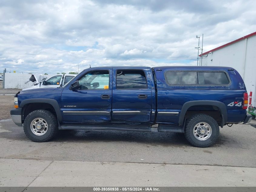 2001 Chevrolet Silverado 2500Hd Lt VIN: 1GCHK23U21F168423 Lot: 39350938