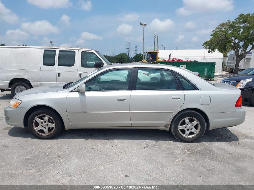 2001 Toyota Avalon Xl VIN: 4T1BF28B01U144730 Lot: 39351023