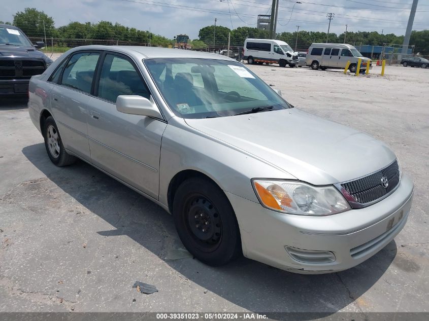 2001 Toyota Avalon Xl VIN: 4T1BF28B01U144730 Lot: 39351023