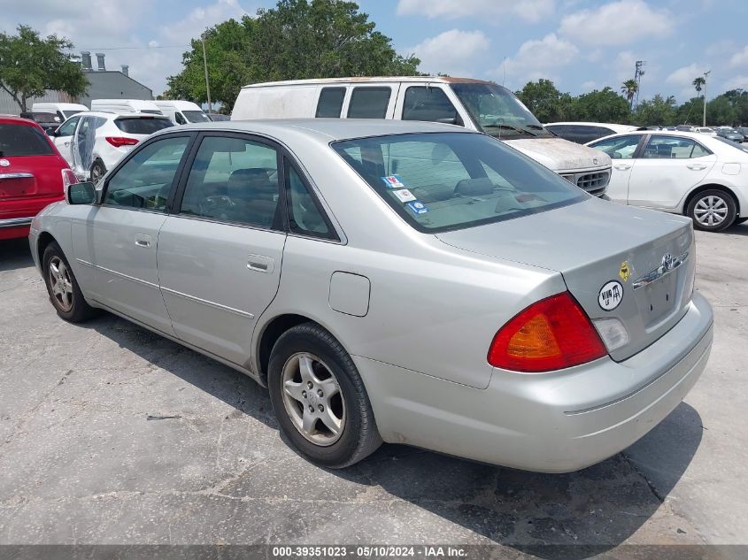 2001 Toyota Avalon Xl VIN: 4T1BF28B01U144730 Lot: 39351023