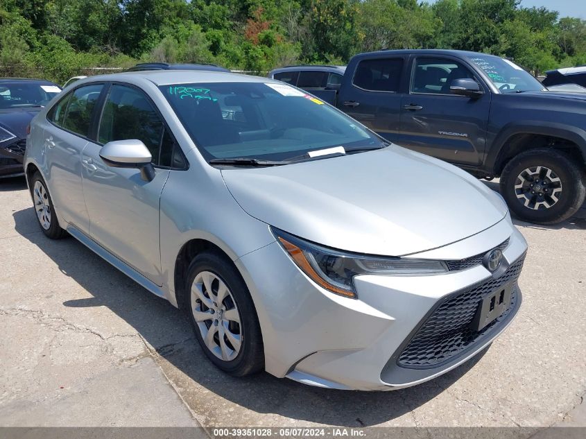 2022 TOYOTA COROLLA LE - 5YFEPMAE3NP276155