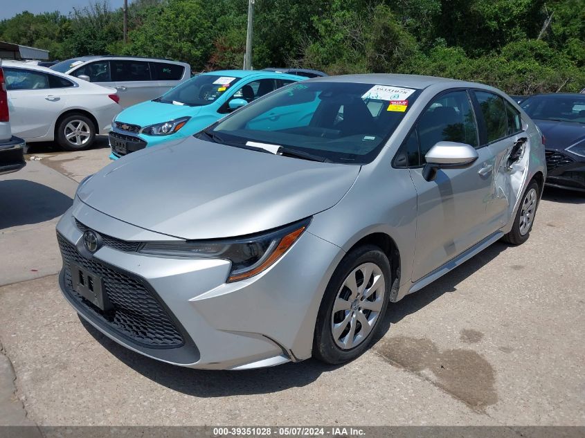 2022 TOYOTA COROLLA LE - 5YFEPMAE3NP276155