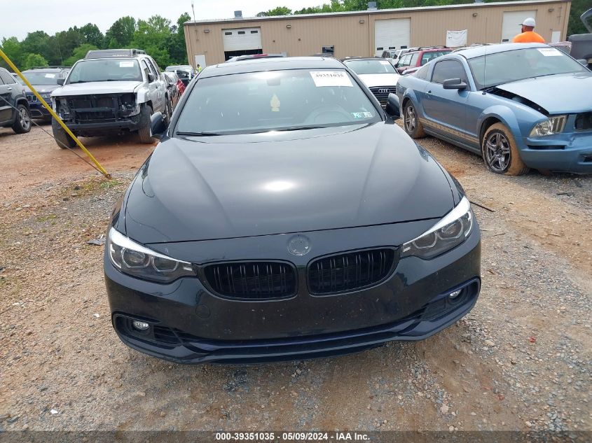 2019 BMW 440I Gran Coupe xDrive VIN: WBA4J7C54KBM74682 Lot: 39351035