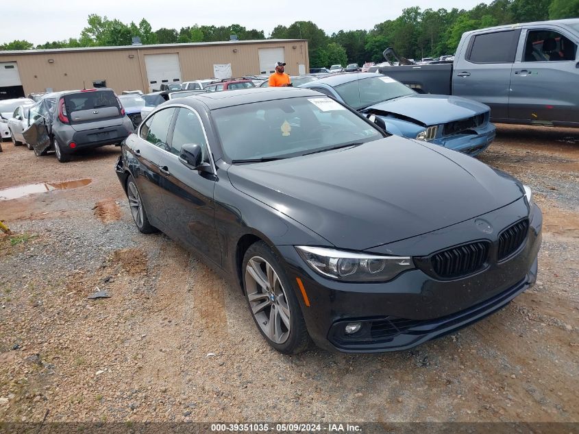 2019 BMW 440I Gran Coupe xDrive VIN: WBA4J7C54KBM74682 Lot: 39351035