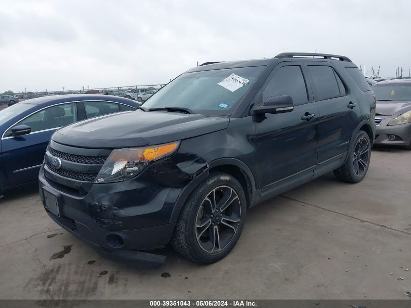 1FM5K8GTXFGA34795 2015 FORD EXPLORER - Image 2