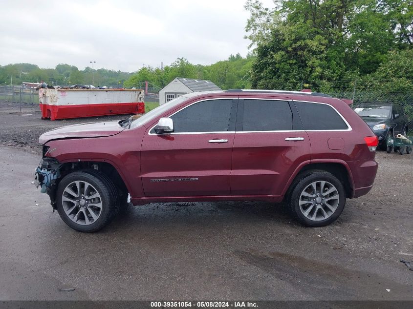 2018 Jeep Grand Cherokee Overland 4X4 VIN: 1C4RJFCG5JC155580 Lot: 39351054