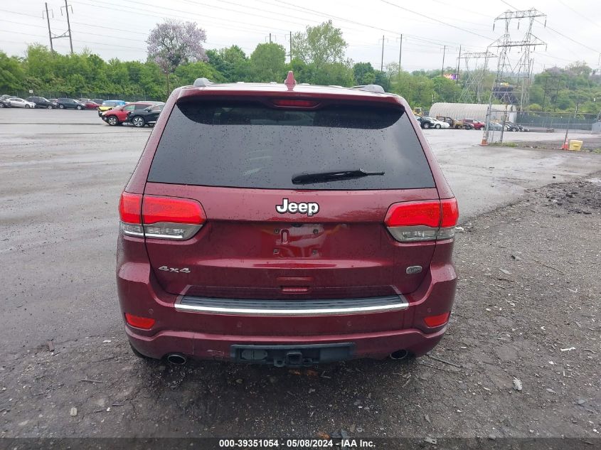 2018 Jeep Grand Cherokee Overland 4X4 VIN: 1C4RJFCG5JC155580 Lot: 39351054