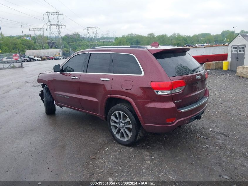 2018 Jeep Grand Cherokee Overland 4X4 VIN: 1C4RJFCG5JC155580 Lot: 39351054