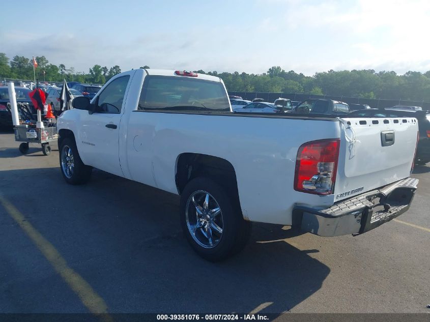 2007 Chevrolet Silverado 1500 Work Truck VIN: 1GCEC14CX7Z537259 Lot: 39351076