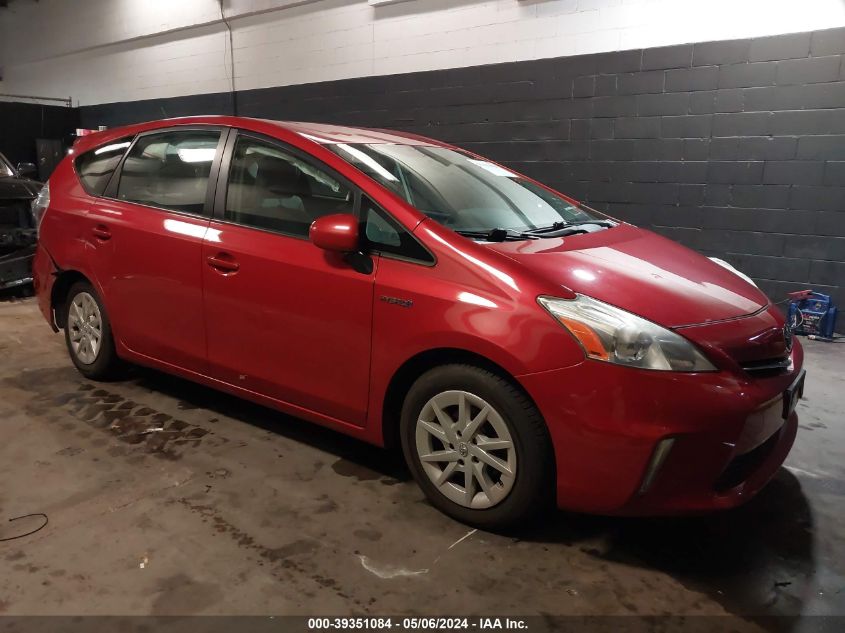 2012 Toyota Prius V Five/Three/Two VIN: JTDZN3EU5C3137752 Lot: 39351084