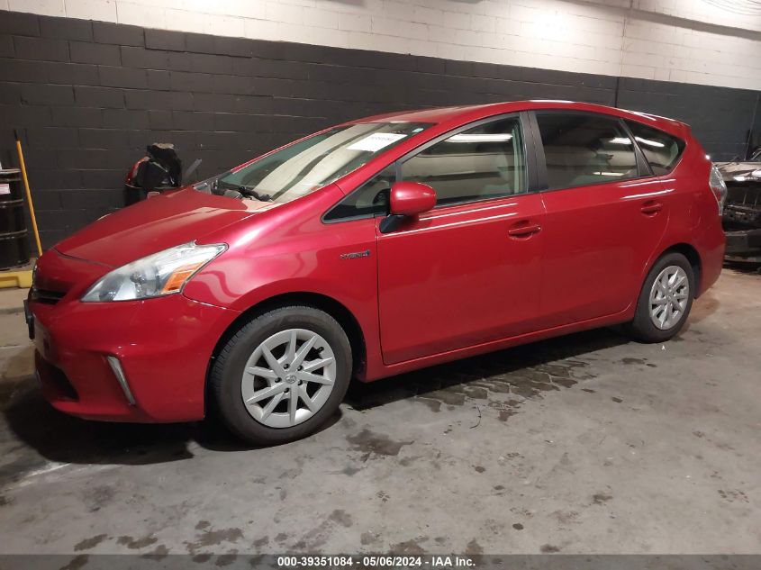 2012 Toyota Prius V Five/Three/Two VIN: JTDZN3EU5C3137752 Lot: 39351084